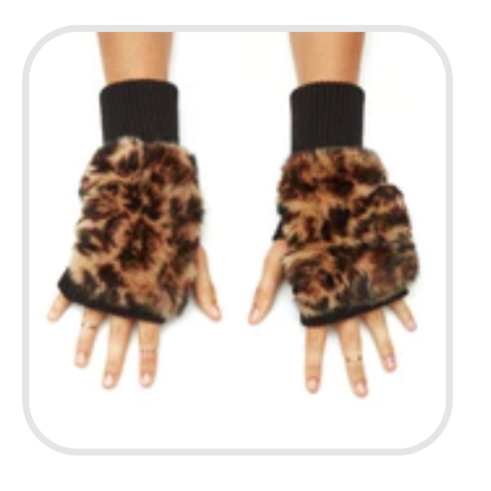 Jocelyn Fur Gloves / Mittens NWT